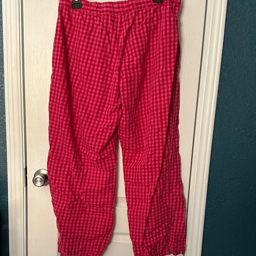 ☑️Victoria's Secret Red Checkered Pajama Pants